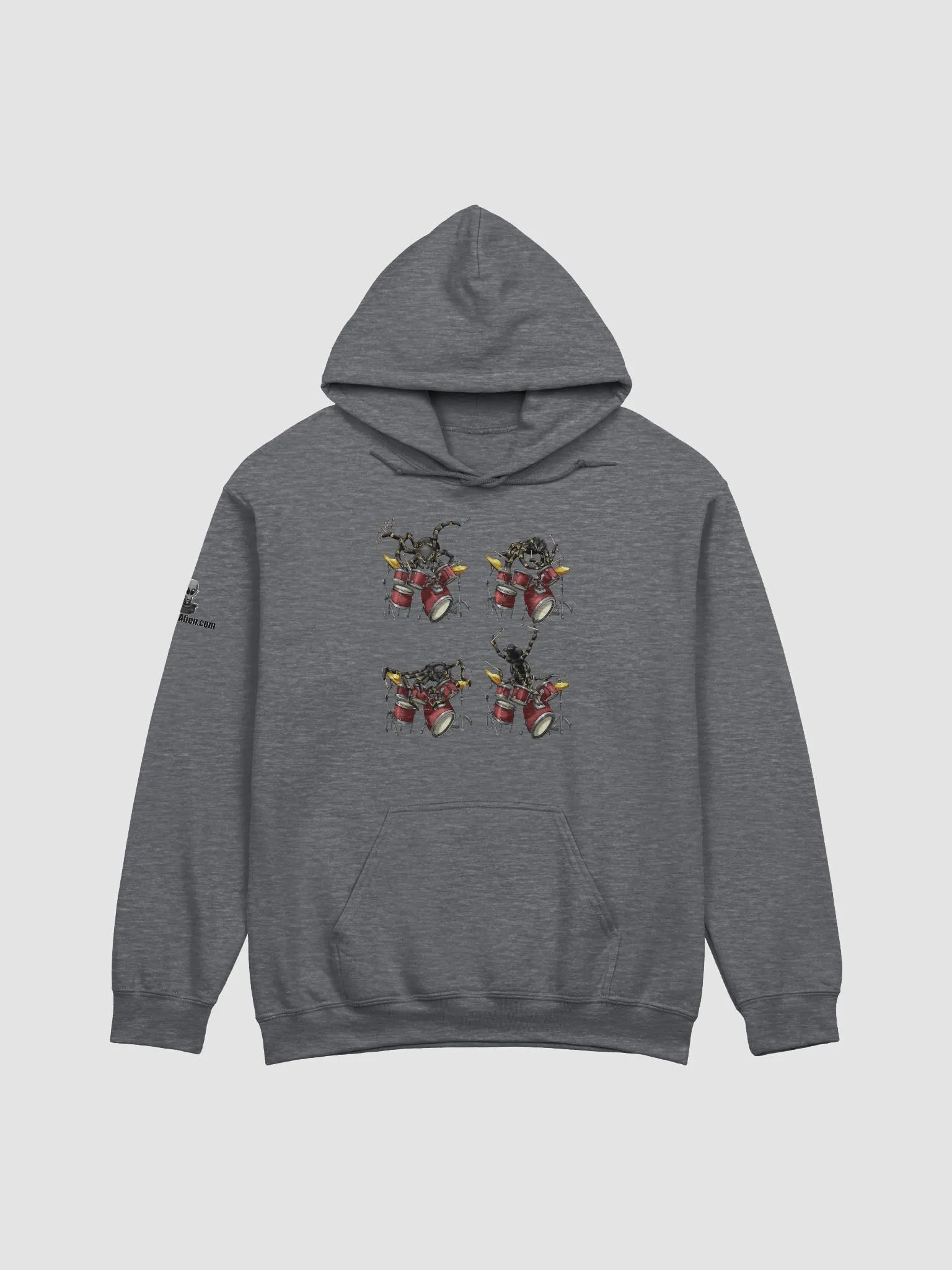 Tarantula Drumming (No Text) - Hoodie product image (7)