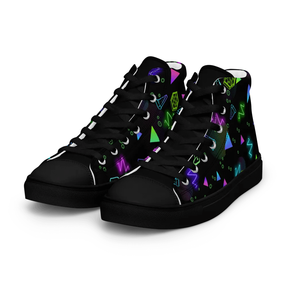 90s Arcade Vibes - Men's High Tops product image (7)