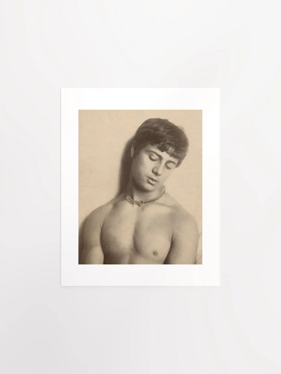 Ragazzo Con Collana Antica by Wilhelm von Gloeden (1904) - Print product image (1)