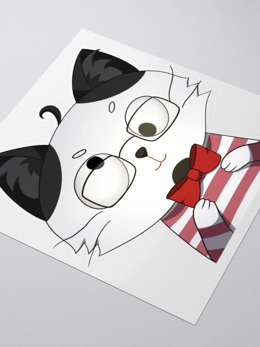 JPAG_Grey cat Derp emote sticker product image (3)