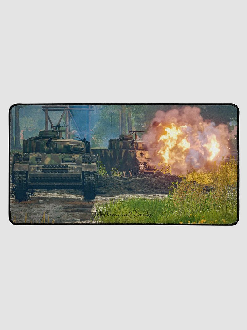 Gaming Desk Mat v4 Pz.III N Tanker Squad by MeAdmiralStarks (15.5