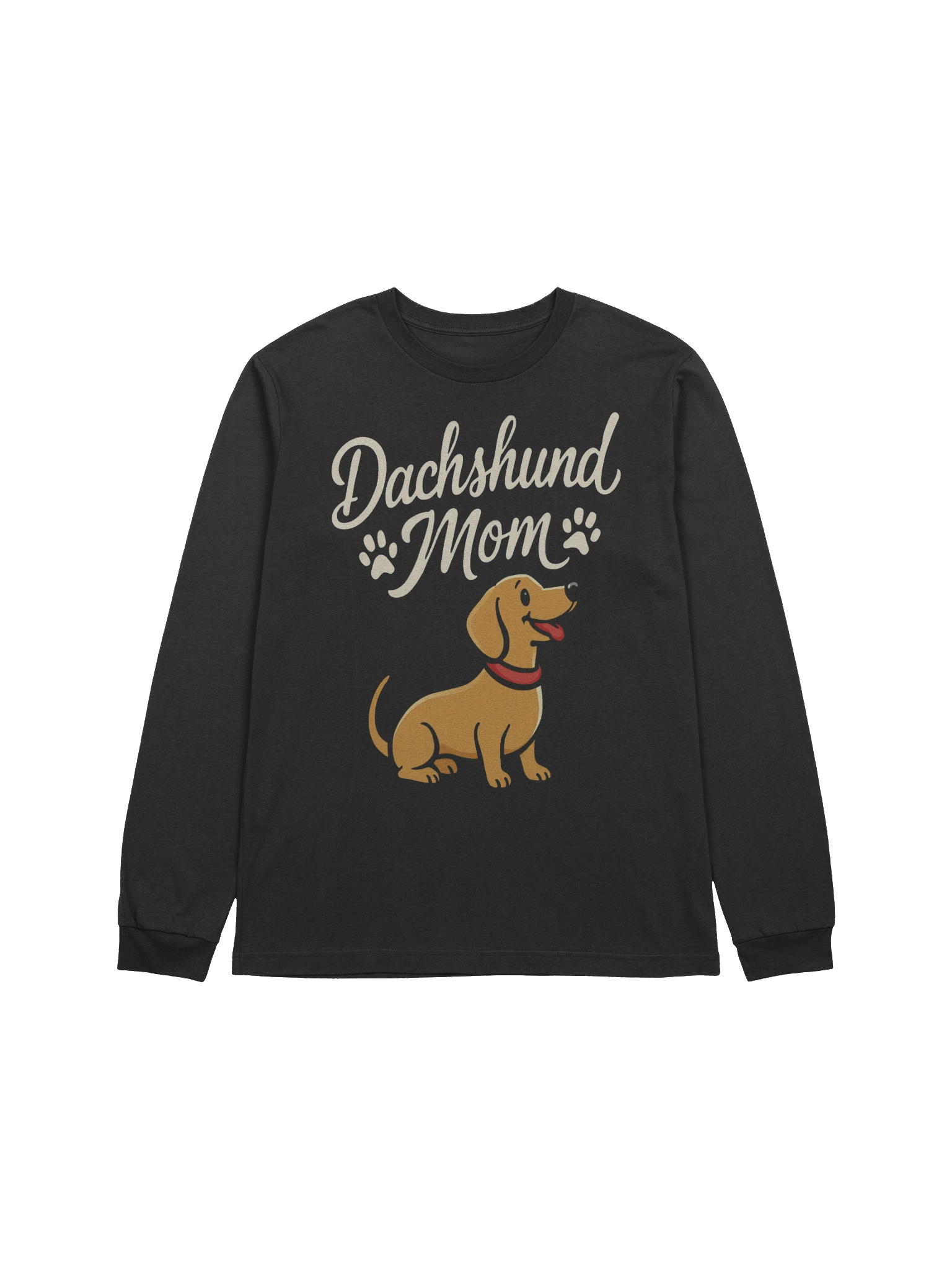 Dachshund Mom Long-Sleeved T-Shirt product image (1)