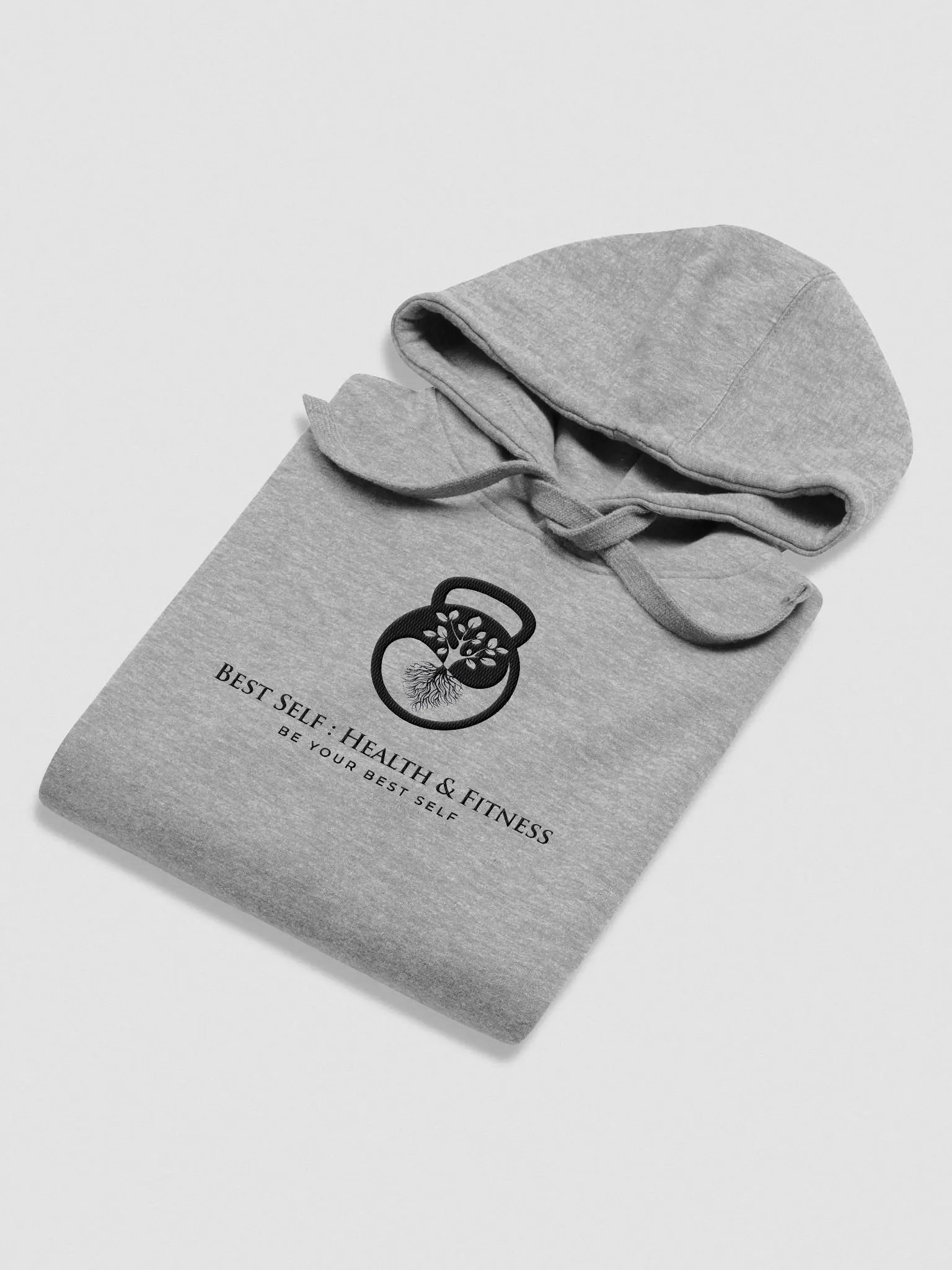 Best Self Hoodie: Black Logo product image (23)