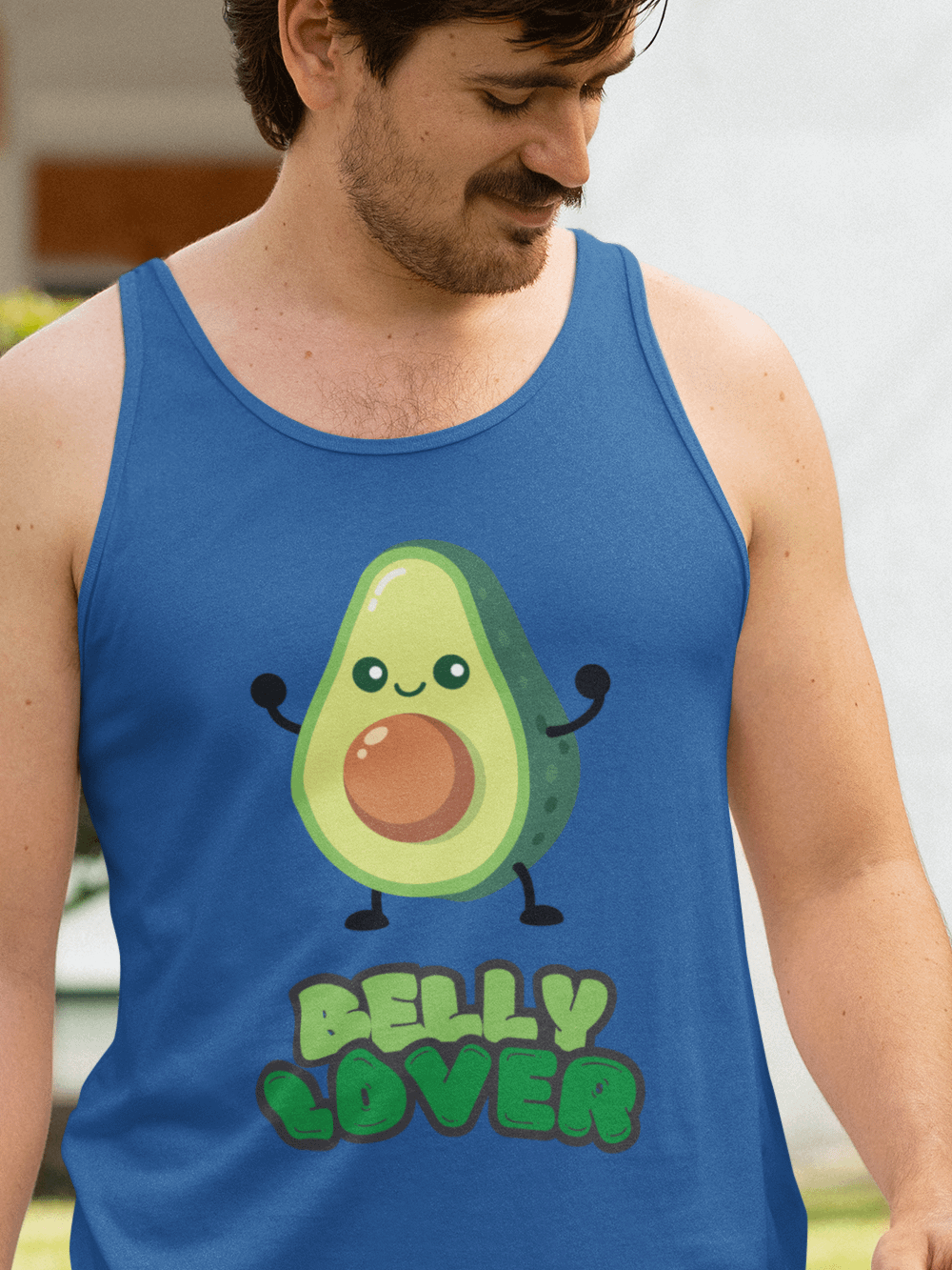 Belly Lover Avocado Tank Top product image (1)