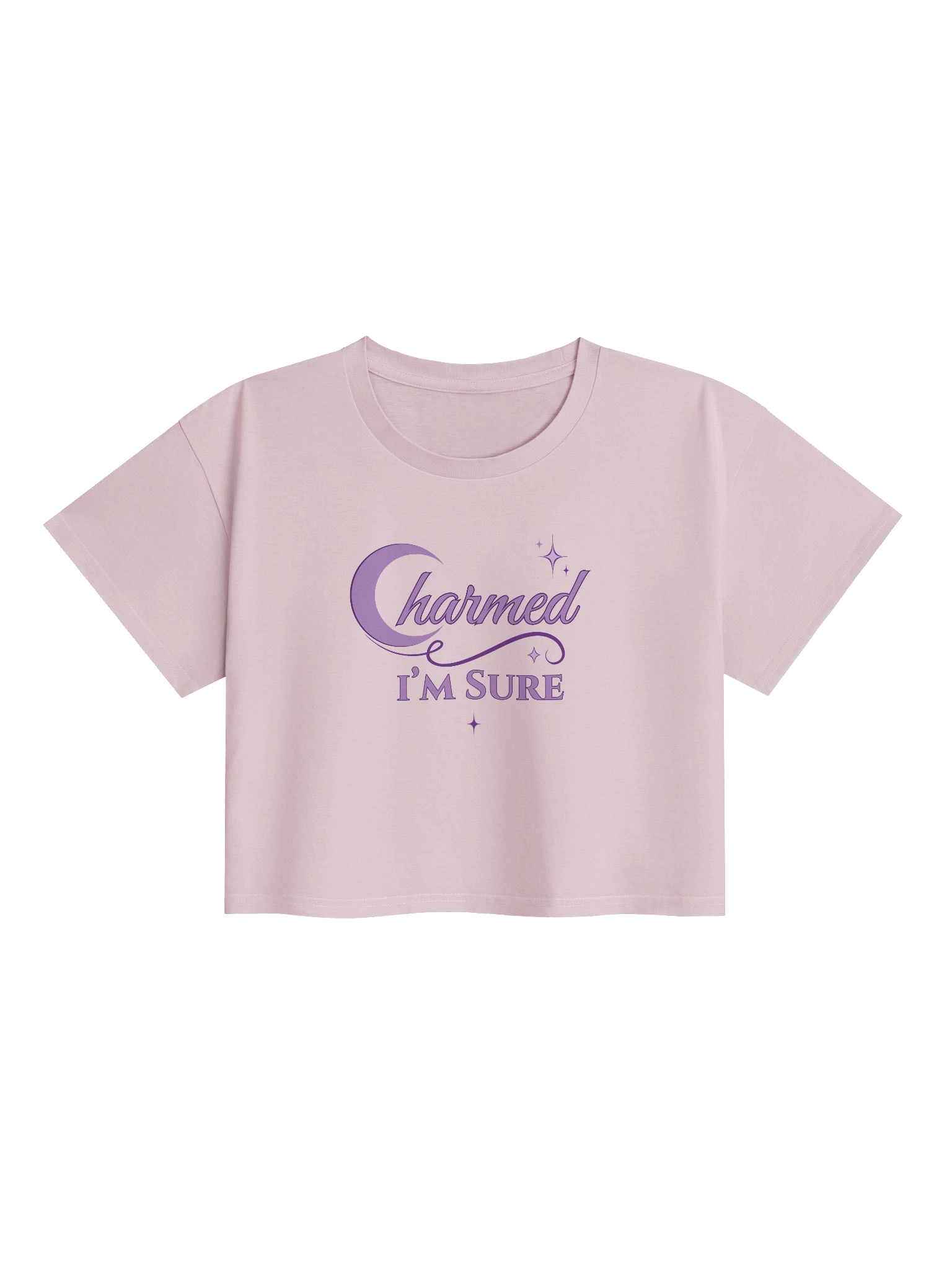 "Charmed I'm Sure"- Cropped Tee product image (1)