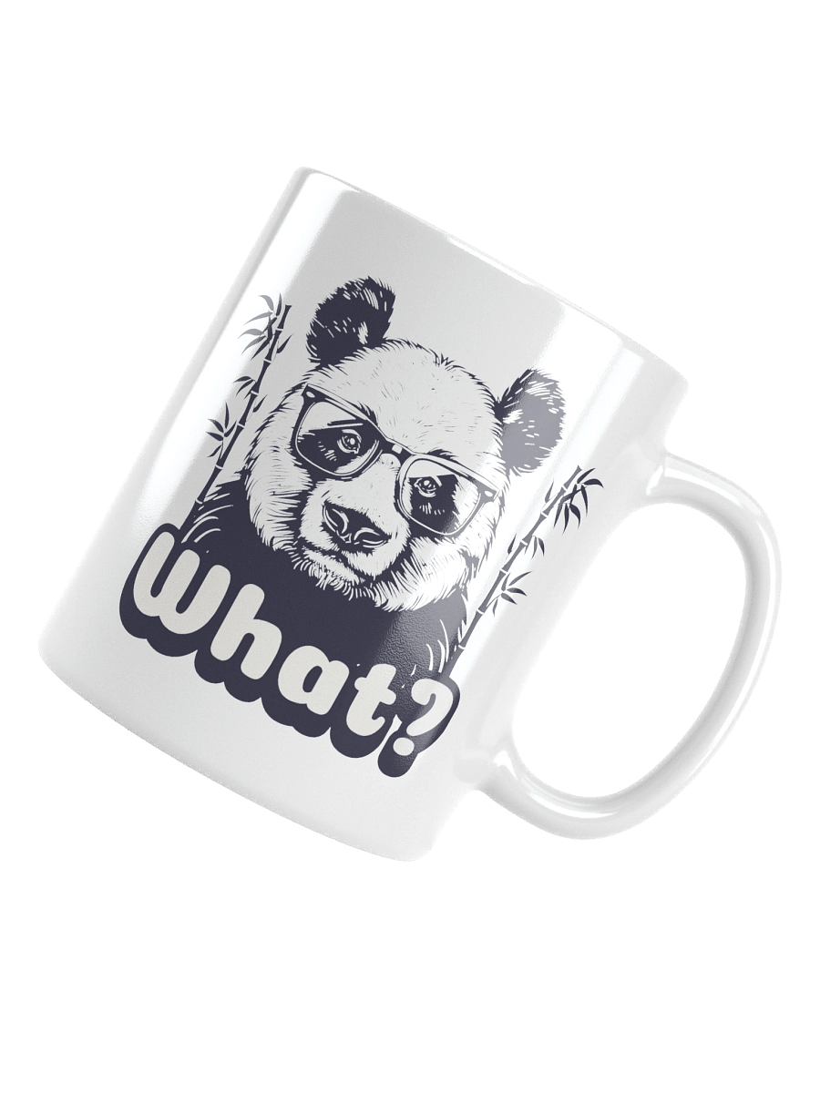 Hippster Panda | White Glossy Mug product image (5)