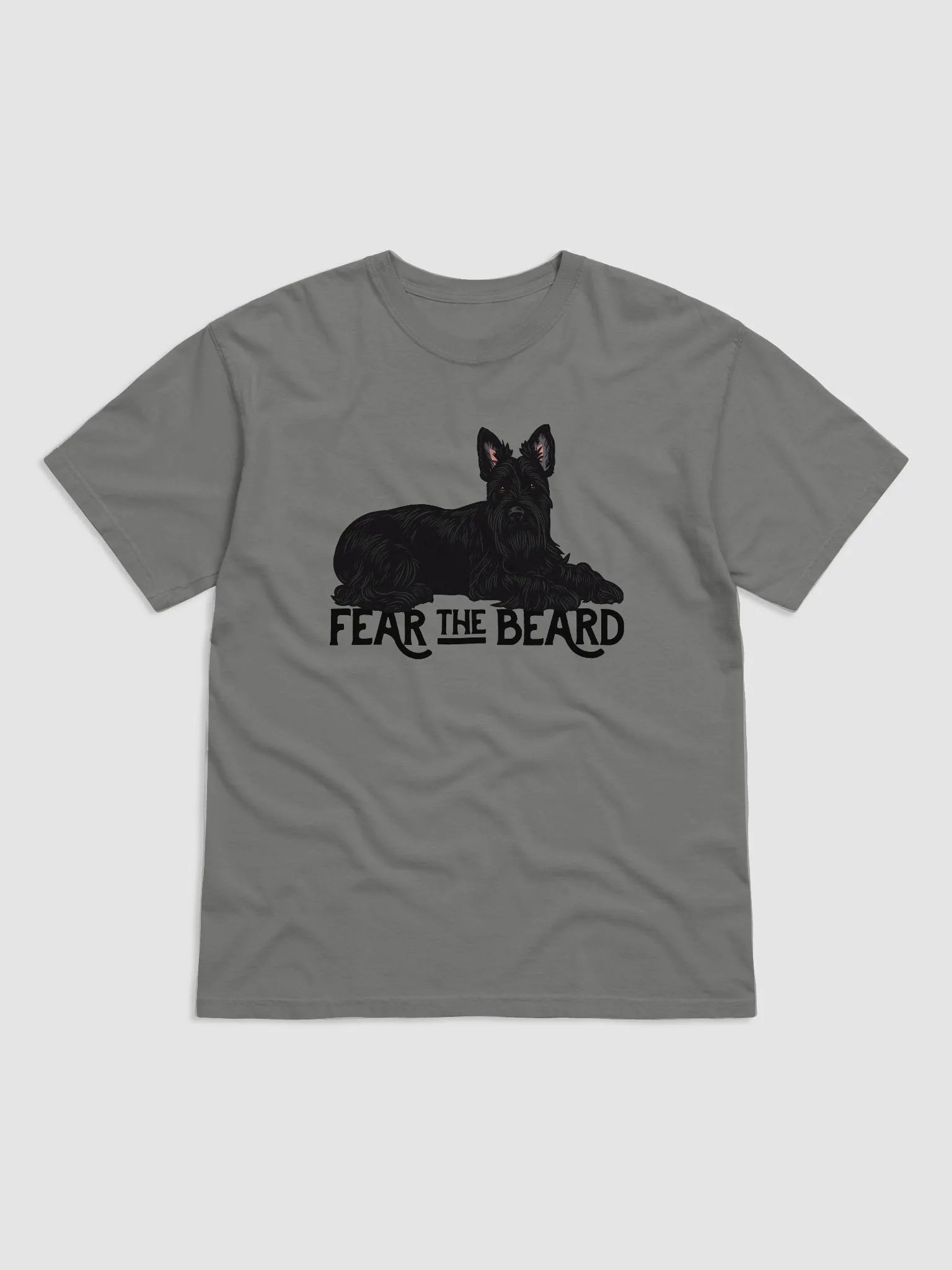 Fear the Beard T-Shirt of a Scottish Terrier | Funny T-Shirt for Bearded Dog Paw-rents product image (23)