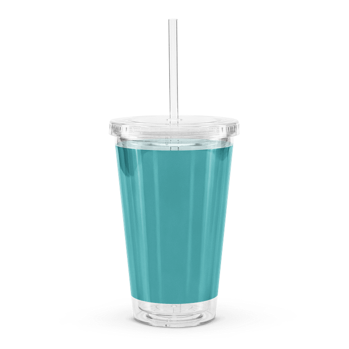The Donna Howell Show Bible-Flourish Double Wall Clear Plastic Tumbler product image (2)