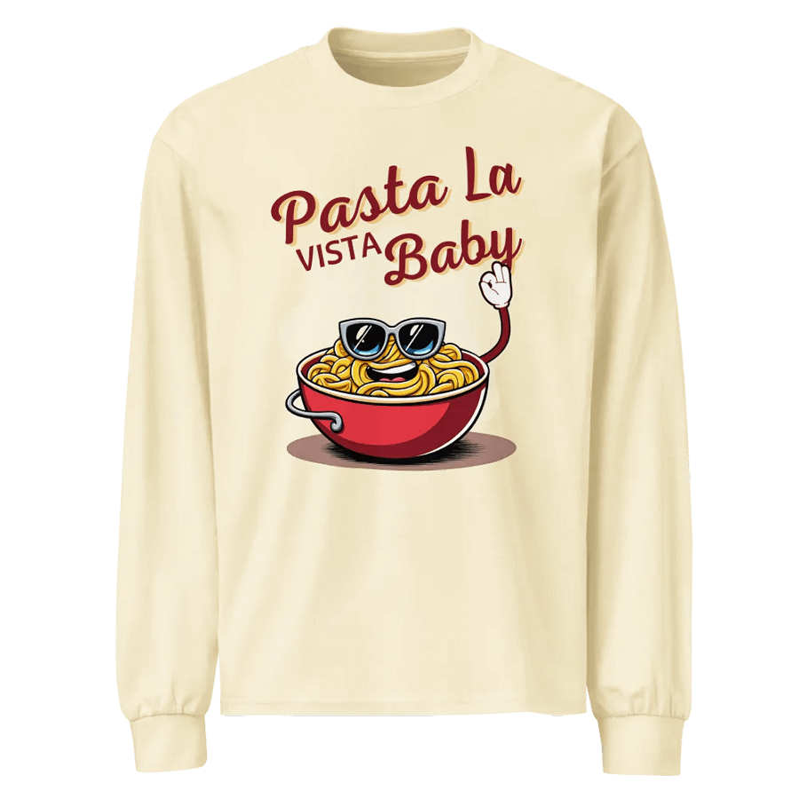 Pasta La Vista Baby Long Sleeve Shirt product image (3)