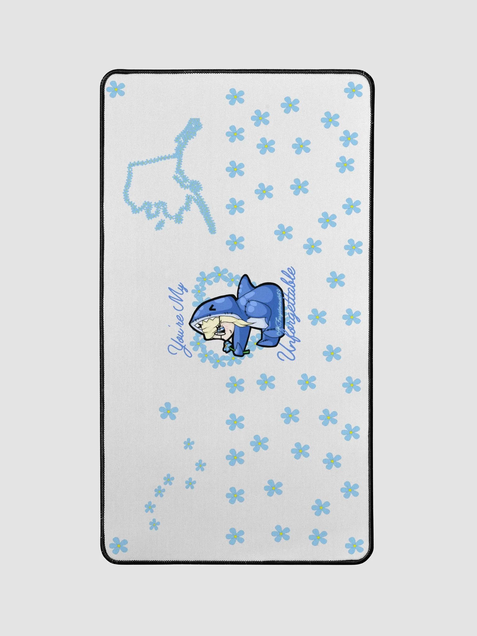 You're My Unforgettable Desk Mat 12" x 22 product image (1)