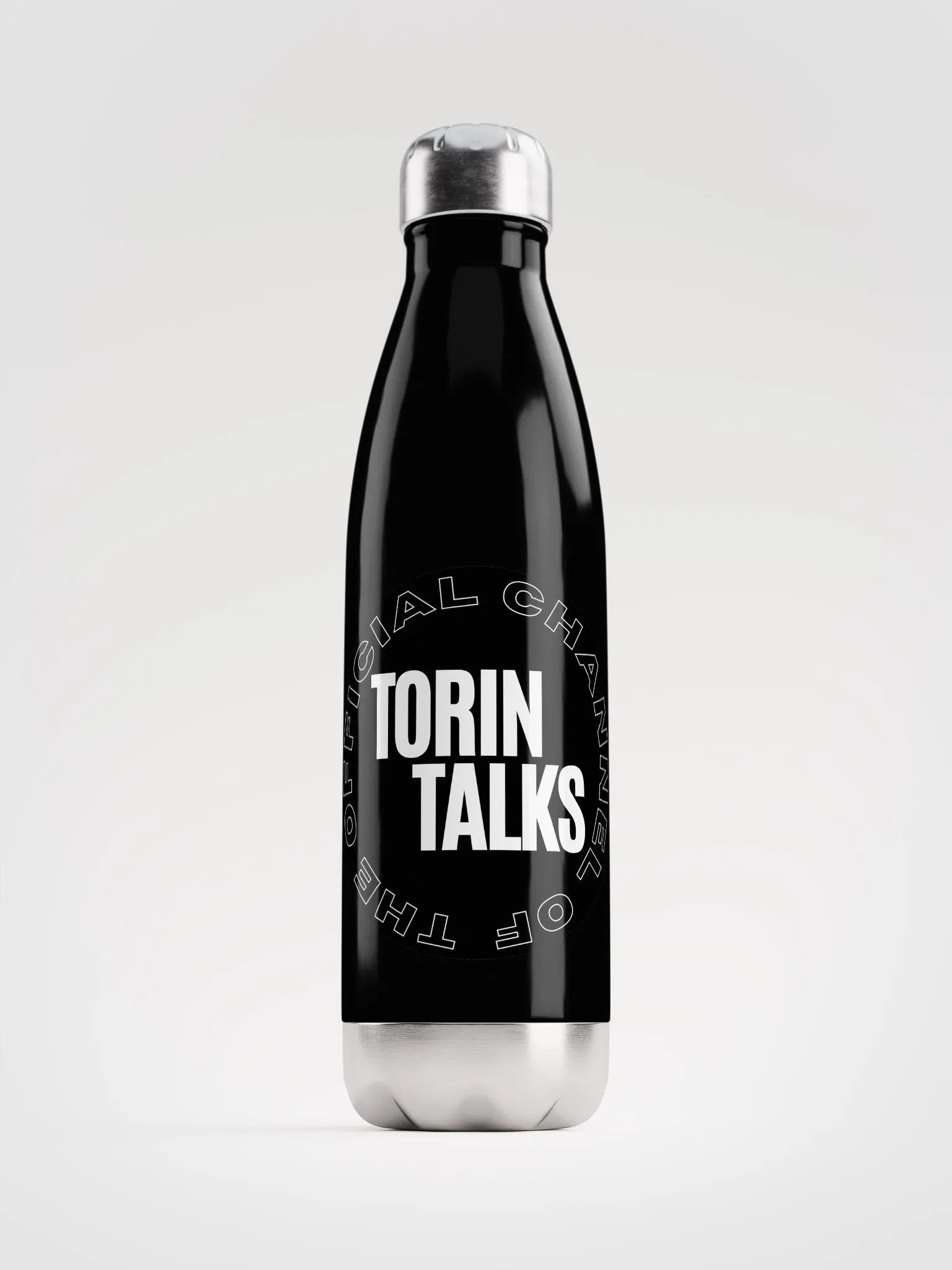 Torin Talks Emblem Stainless Steel Bottle product image (1)