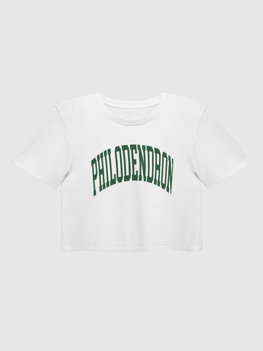 PHILODENDRON varsity crop top product image (9)