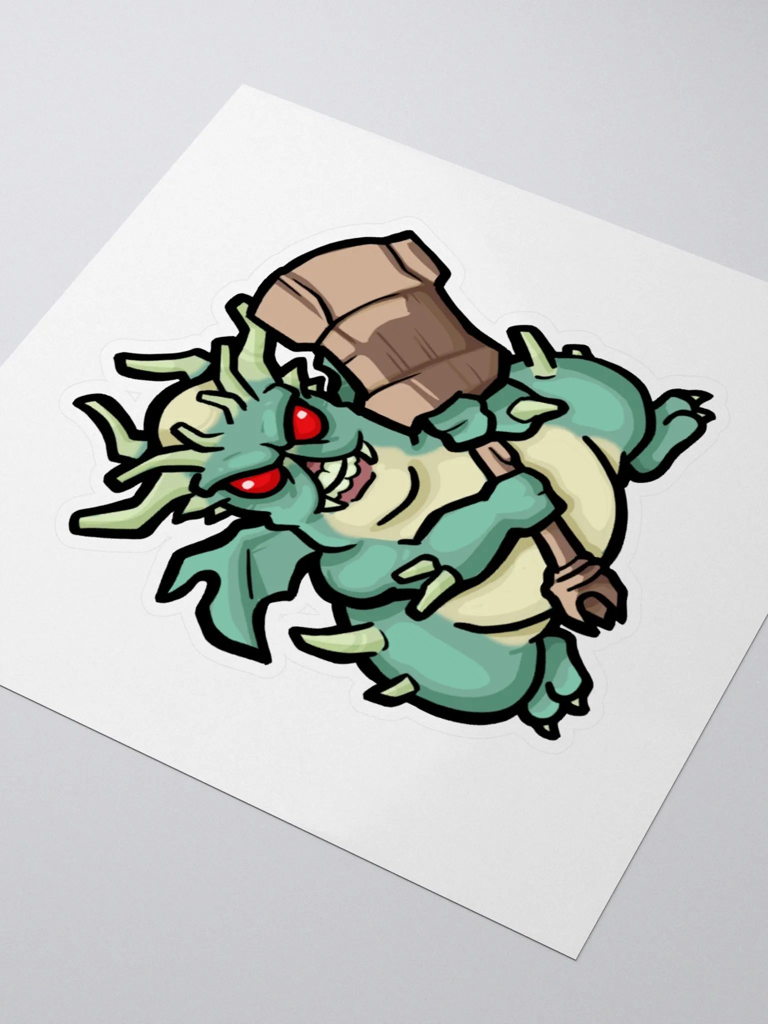 Asylum Demon Chibi Sticker product image (9)