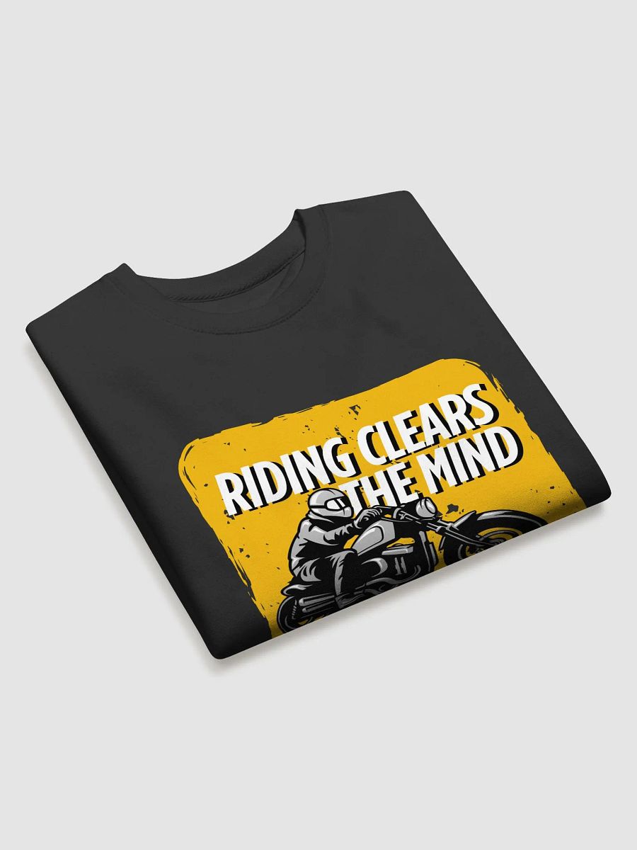 Mind-Revving Motorcycle Adventure Sweatshirt | Riding clears the mind product image (25)