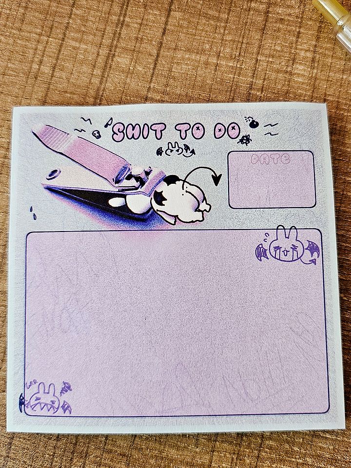 SHIT TO DO STICKY NOTES product image (1)