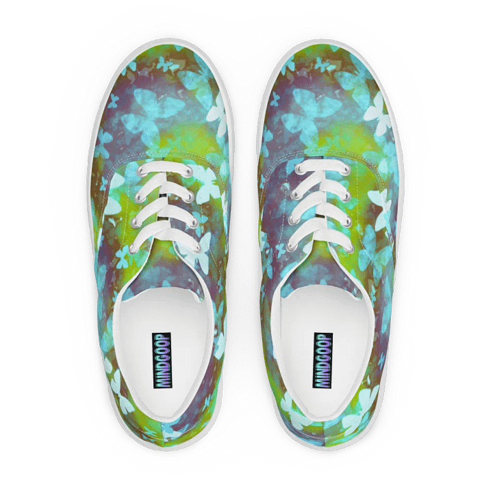 Butterfly galaxy canvas shoes (womens) product image (1)