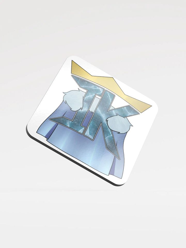 Icy Logo-Glassed Corked Coaster product image (1)