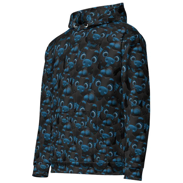 SHAKY BLUE DOG HOODIE product image (2)