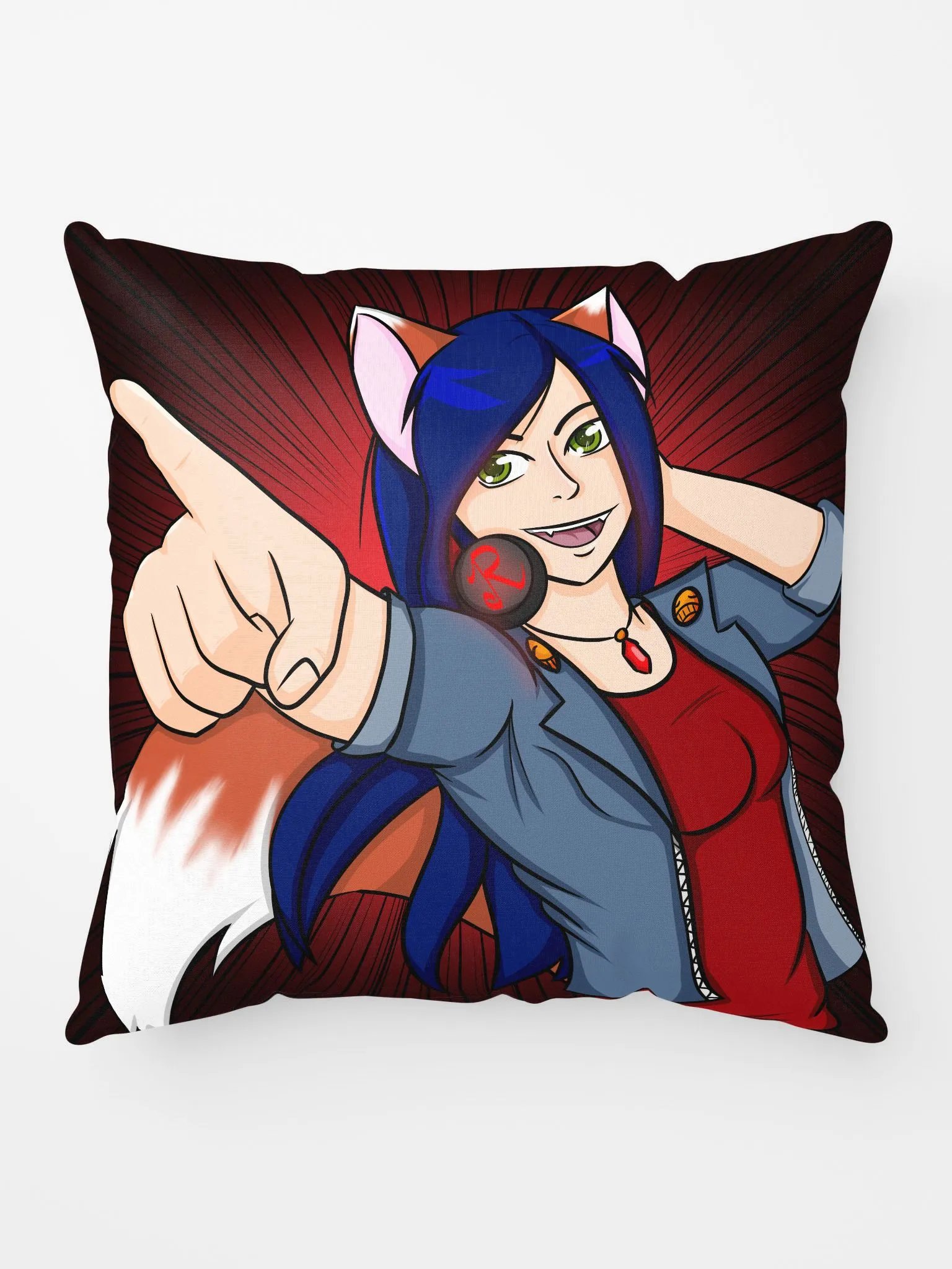 DJ Raika Square Pillow product image (9)