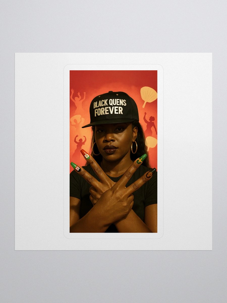 Black Queens Forever Sticker Pack product image (1)