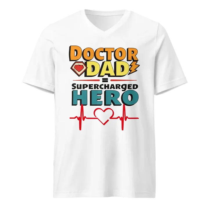 Supercharged Hero V-Neck Tee product image (1)