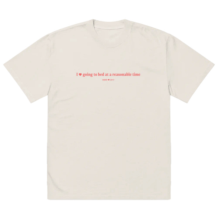 Reasonable Bedtime Tee product image (2)