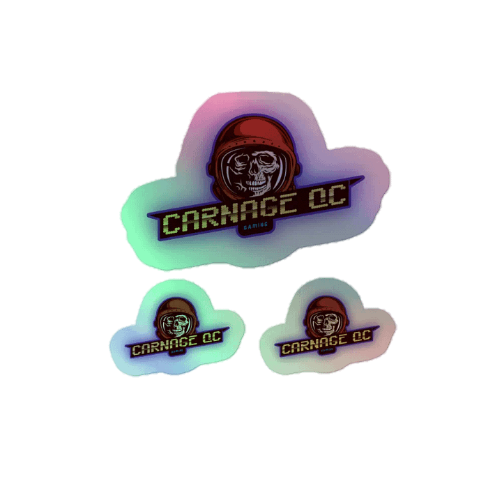 CARNAGE QC Holographic Sticker Set product image (2)
