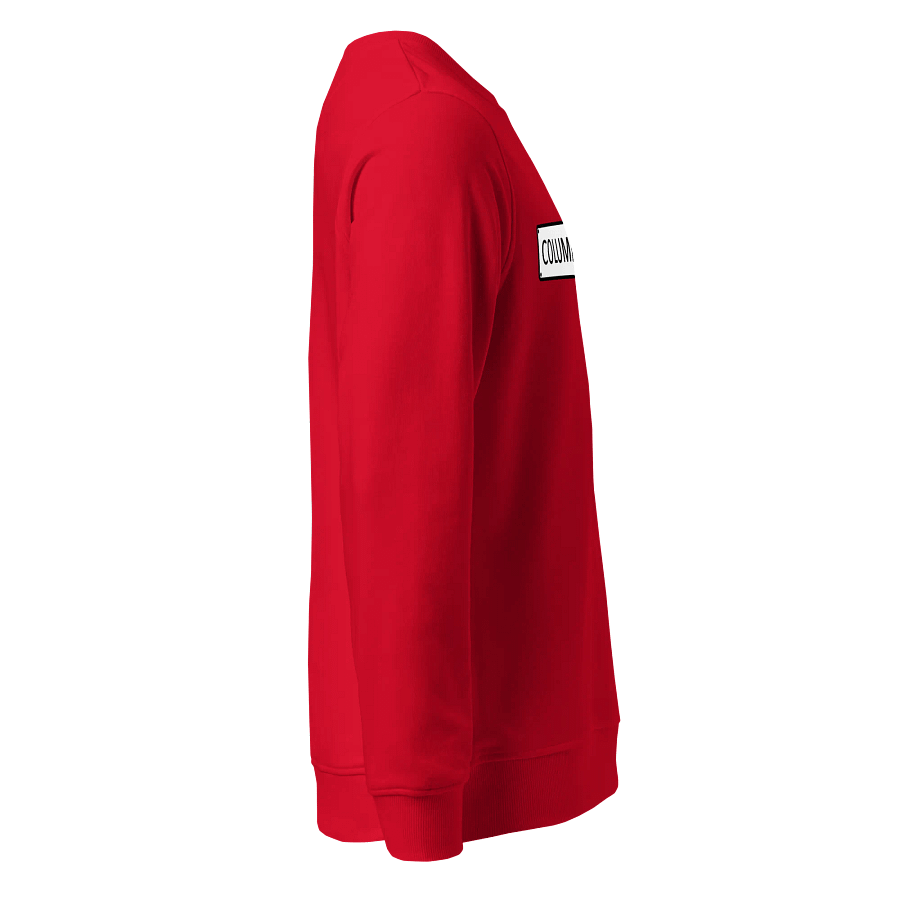 Columbia Road E.2. Unisex Organic Sweatshirt (Red) product image (4)