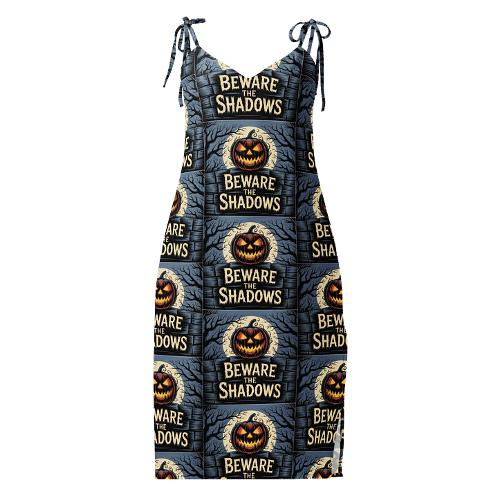 Midnight Veil Designs 'Beware the Shadows' Slip Midi Chiffon Dress (XS-2XL) product image (1)