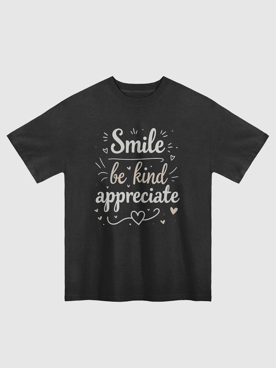 Unlock the Power of Positivity with Ed Sheeran’s Inspiring Quote: Smile, Be Kind, Appreciate — Wear It, Live It, Transform Your Life product image (1)