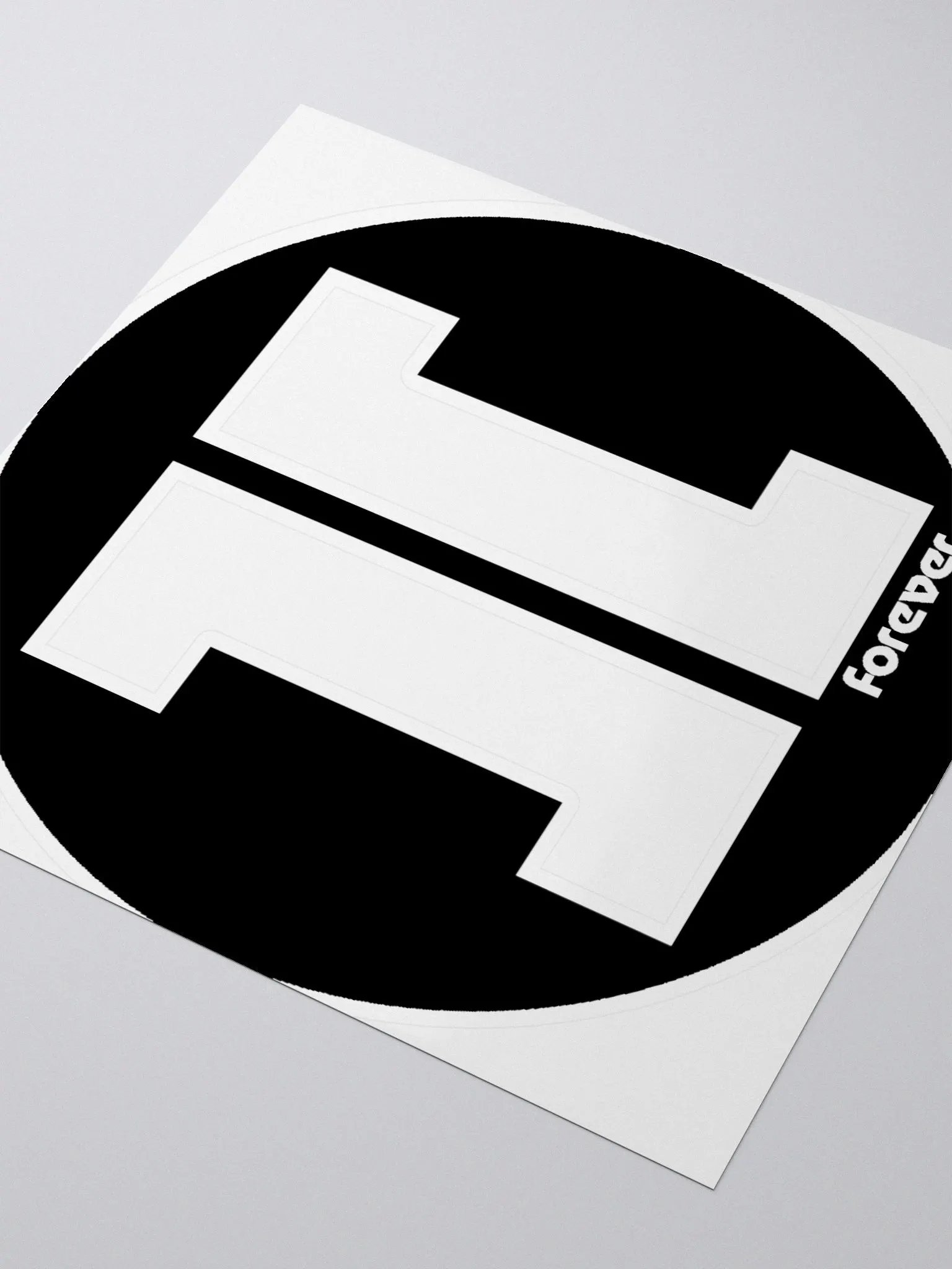 Apple ][ Forever - Clean Black Sticker product image (3)