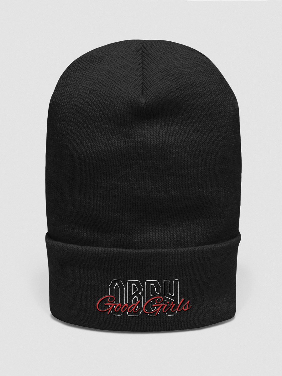 Good Girls Obey Cuffed Beanie product image (1)