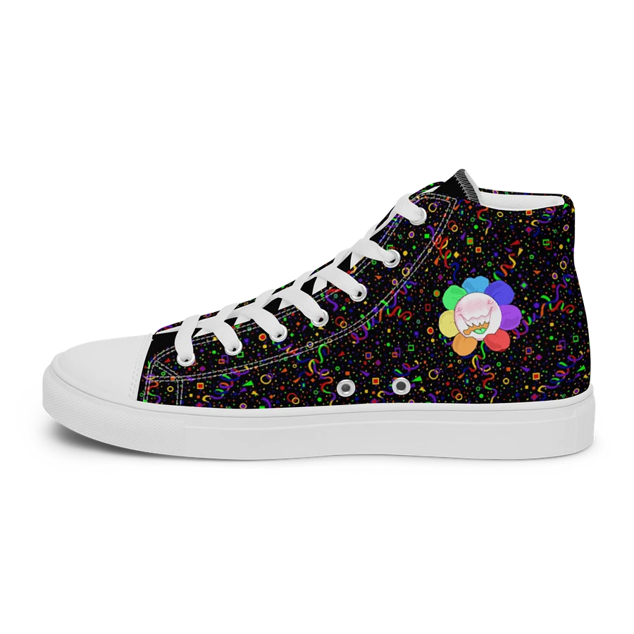 Black Arcade and White Flower Sneakers product image (28)