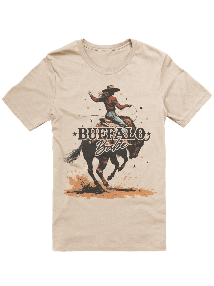 The "Buffalo Babe" Cowgirl Bella T-Shirt product image (2)