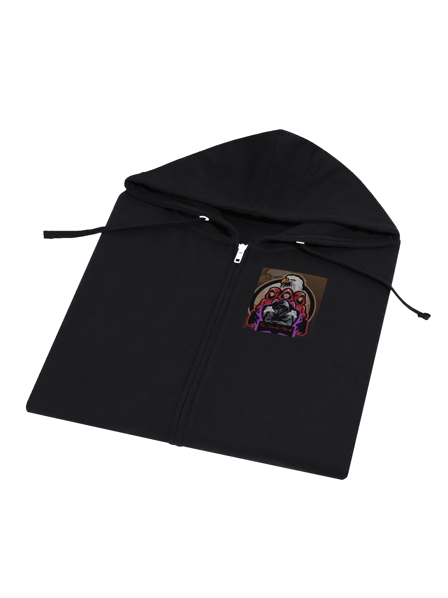 Grave Yard King Fleece Zip-Up Hoodie product image (4)
