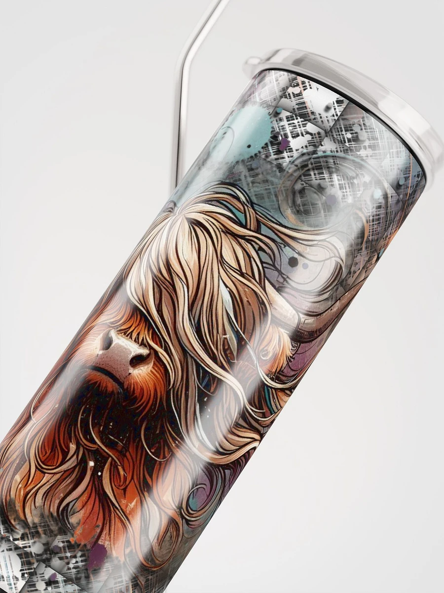 Mystic Highland Cow Stainless Steel Tumbler product image (5)