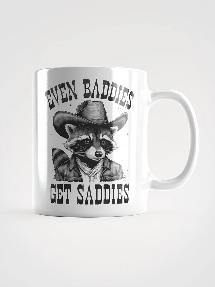 Even Baddies Get Saddies Raccoon Mug product image (2)