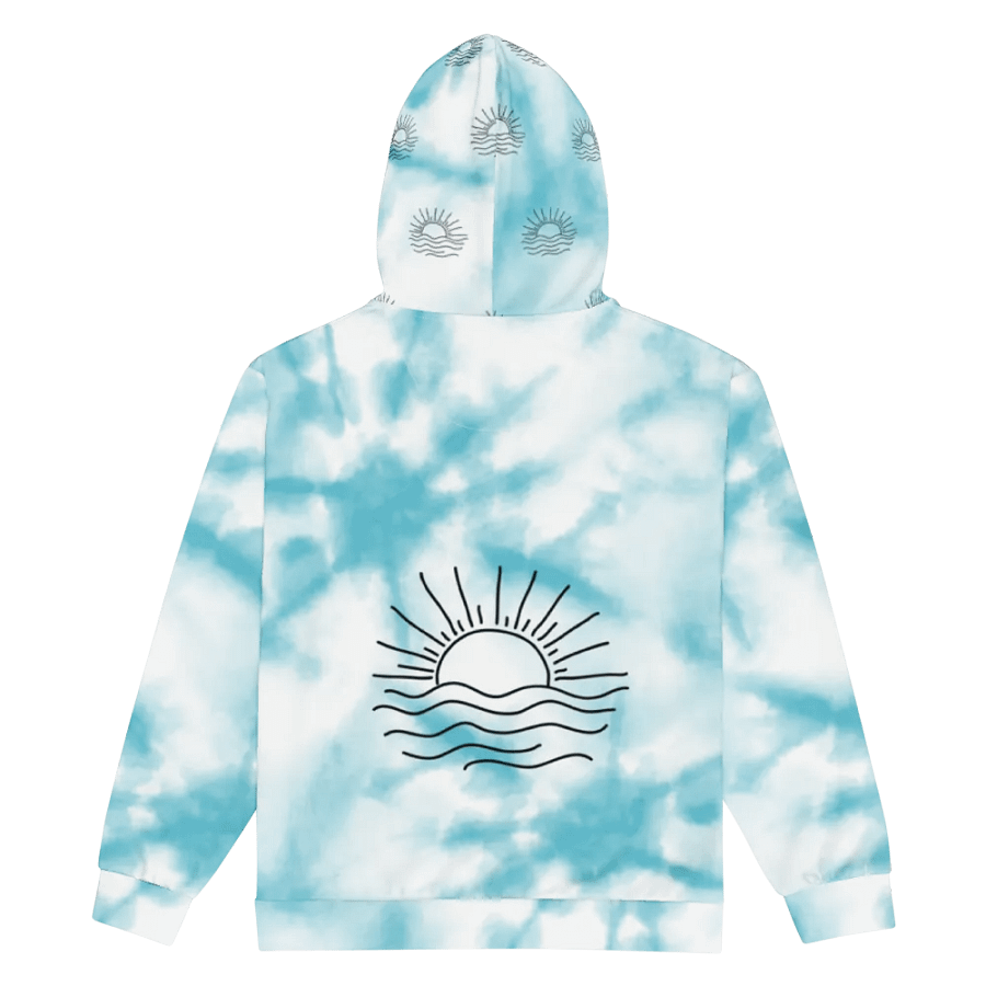 F3 Sunset Unisex Zip Hoodie ( Blue ) product image (12)