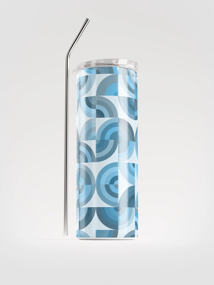 Eco-Friendly Geometric Steel Tumbler product image (5)