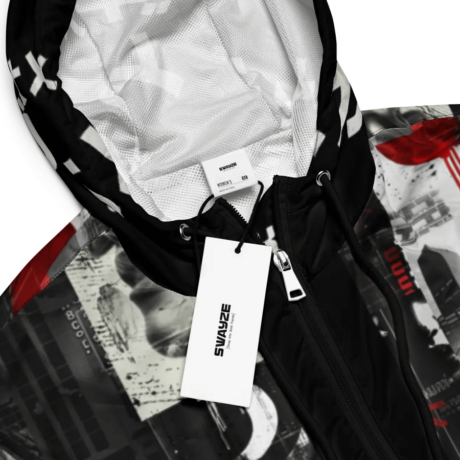 Tokyo Mega City Crop Hoodie Windbreaker product image (6)