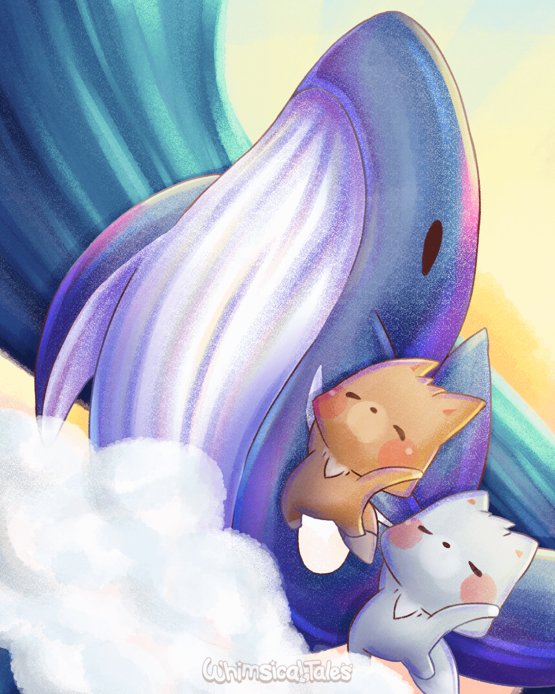 Dance with the Whale | Phone Wallpaper product image (1)