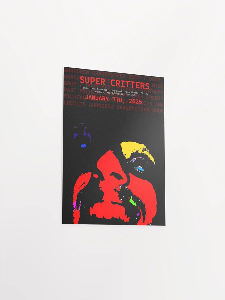 Super Critters Poster - Matte product image (3)