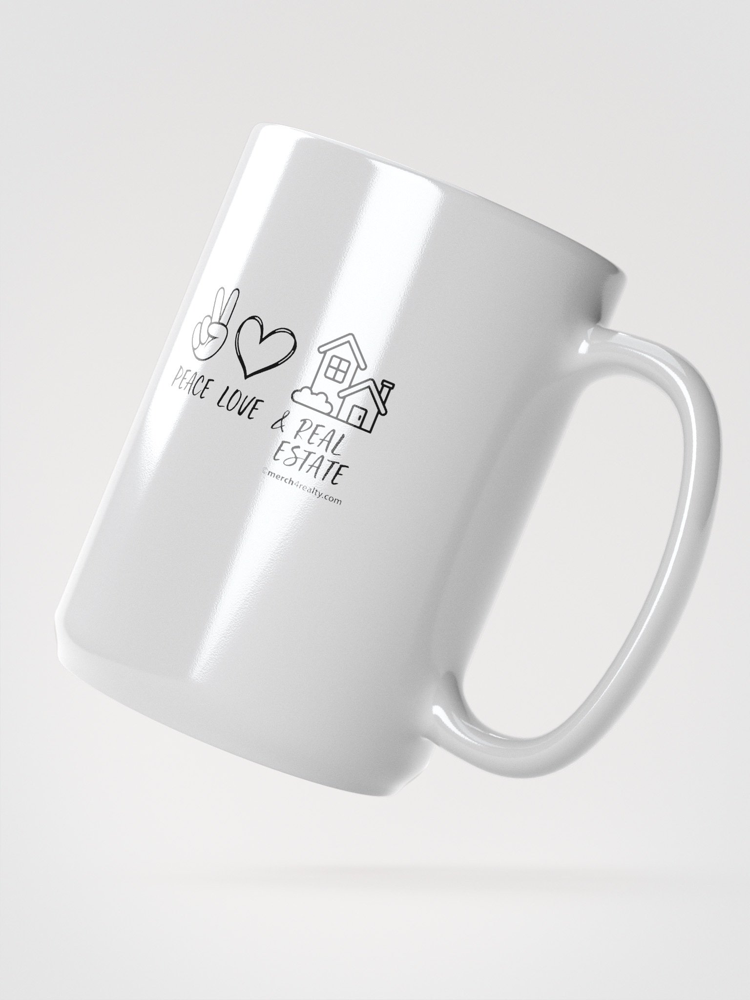 Peace, Love & Real Estate Mug product image (2)