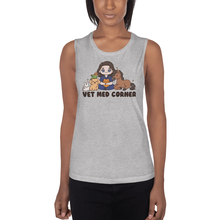 Vet Med Corner Flowy Women's Tank product image (1)