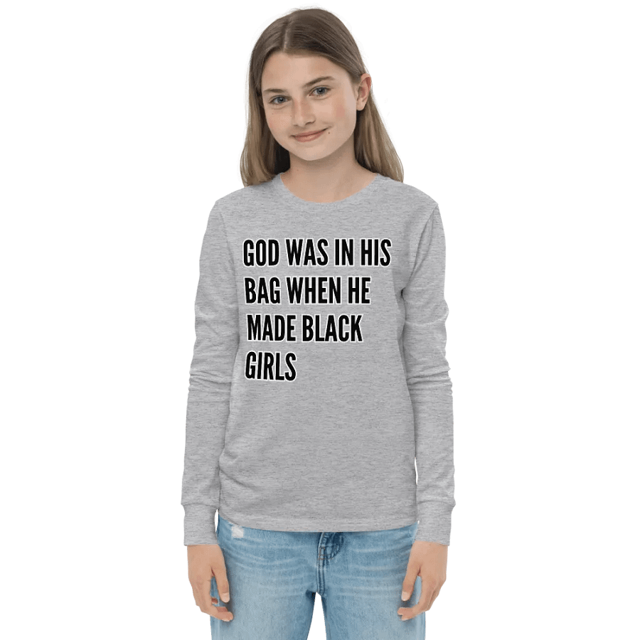 Genesis 1:27 Girl's Long Sleeve T-Shirt product image (1)