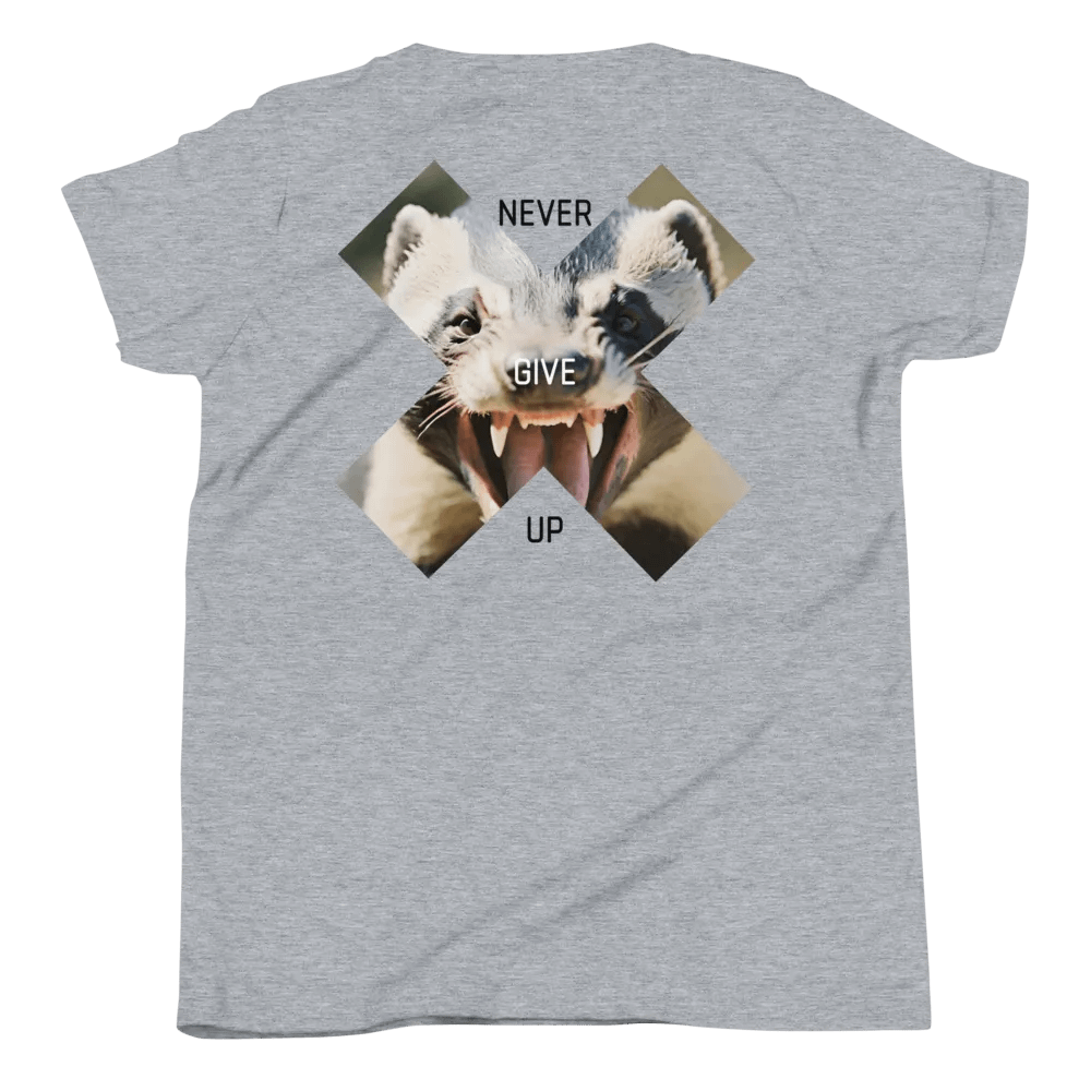 Never Give Up Youth Tee product image (1)