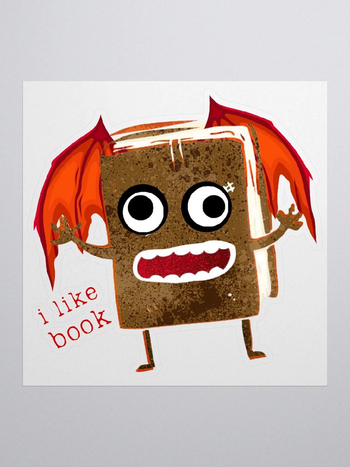 book crunch sticker product image (1)