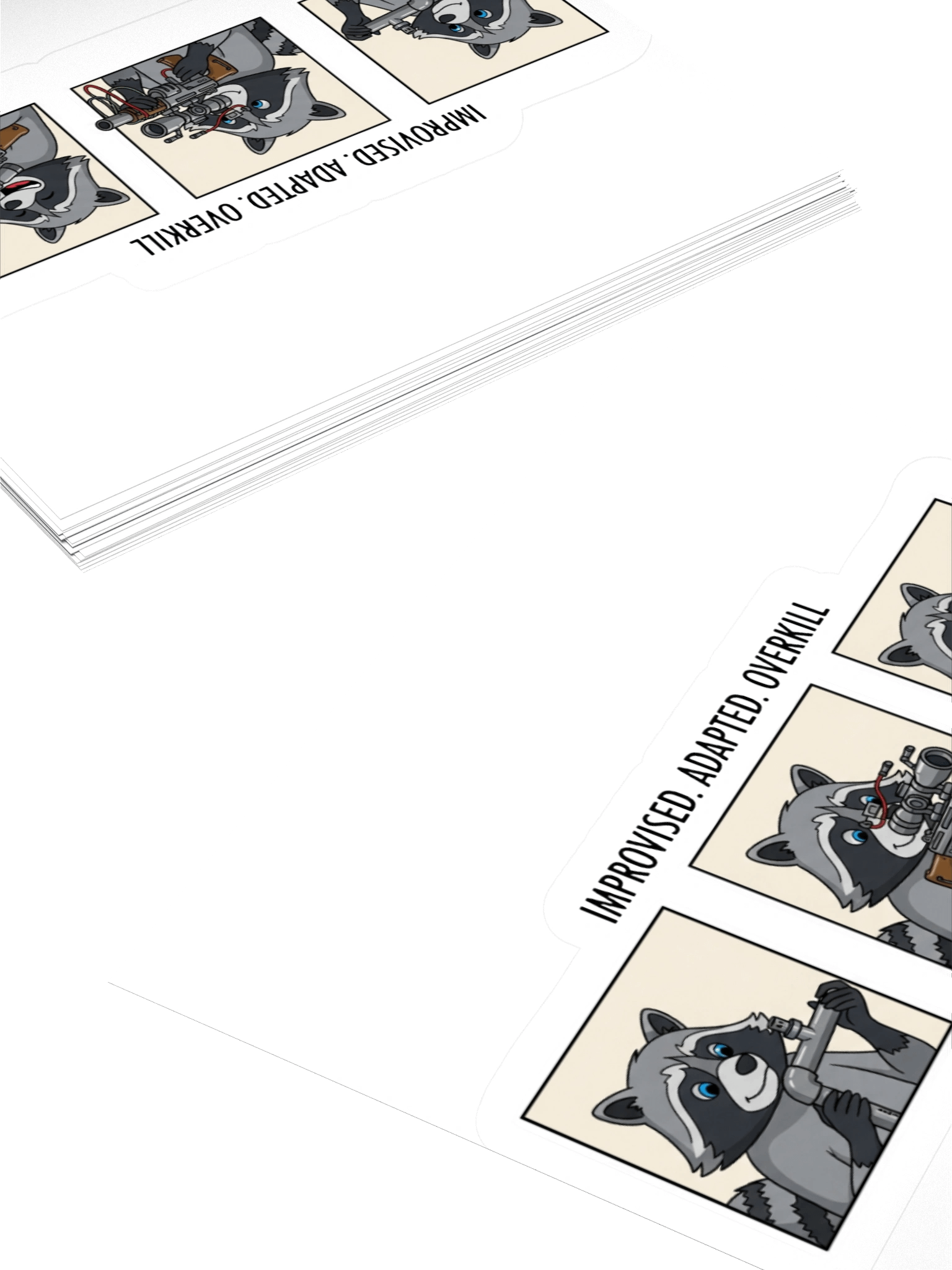 Raccoon's Arsenal Sticker Set product image (10)