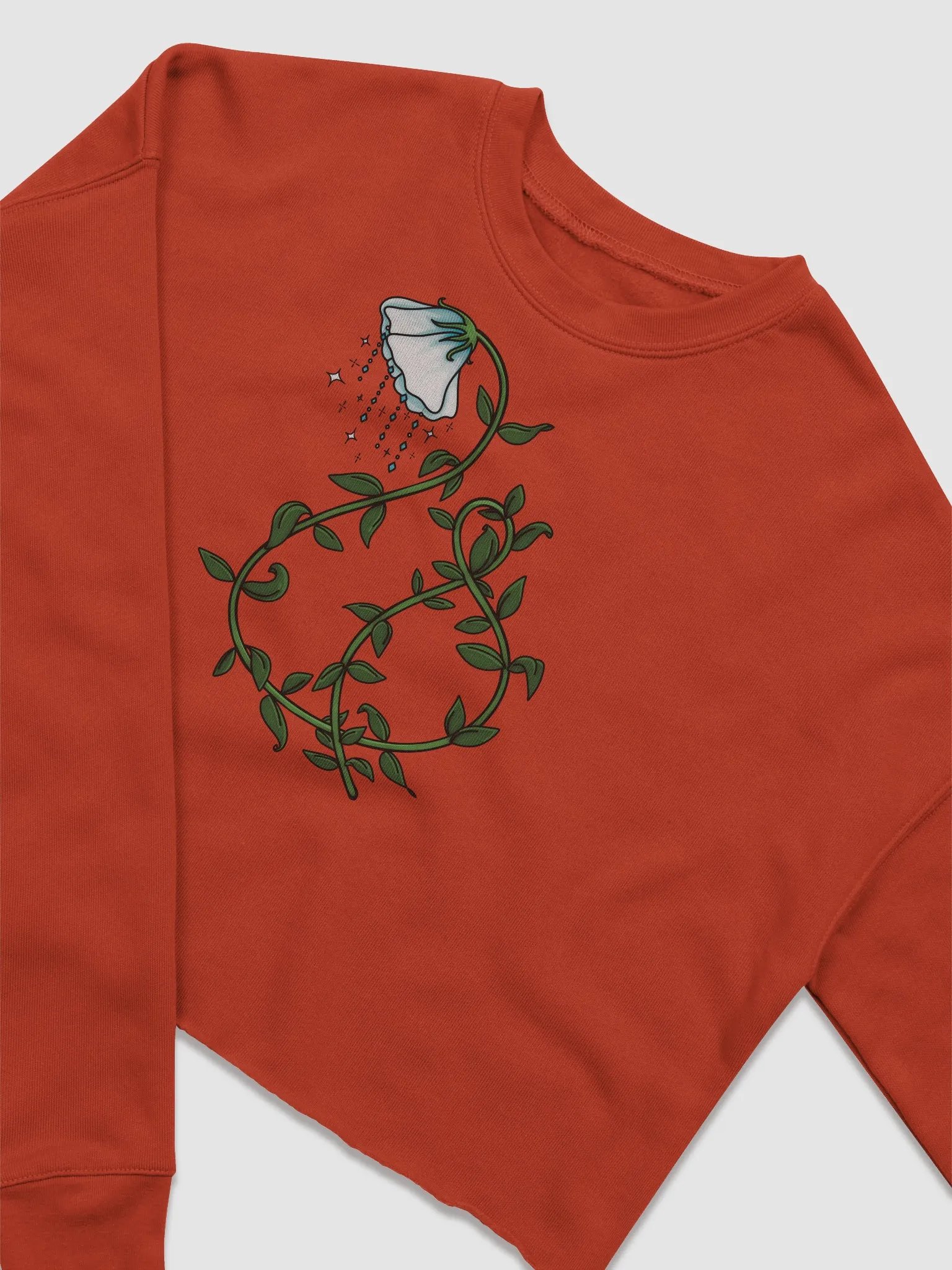 Crystal Bloom Cropped Sweater product image (2)