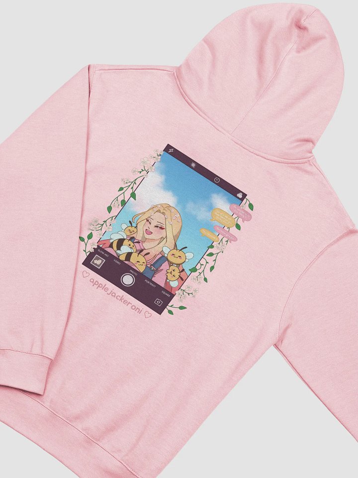 the apple text hoodie product image (15)